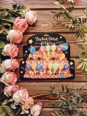 Свеча/С ДНЕМ РОЖДЕНИЯ